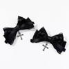 2/4PCS Gothic Fashion Hair Clip Exquisite Hair Accessories For Women Girls Personalized Sweet Cool Cross Bow Hair Clip Gifts