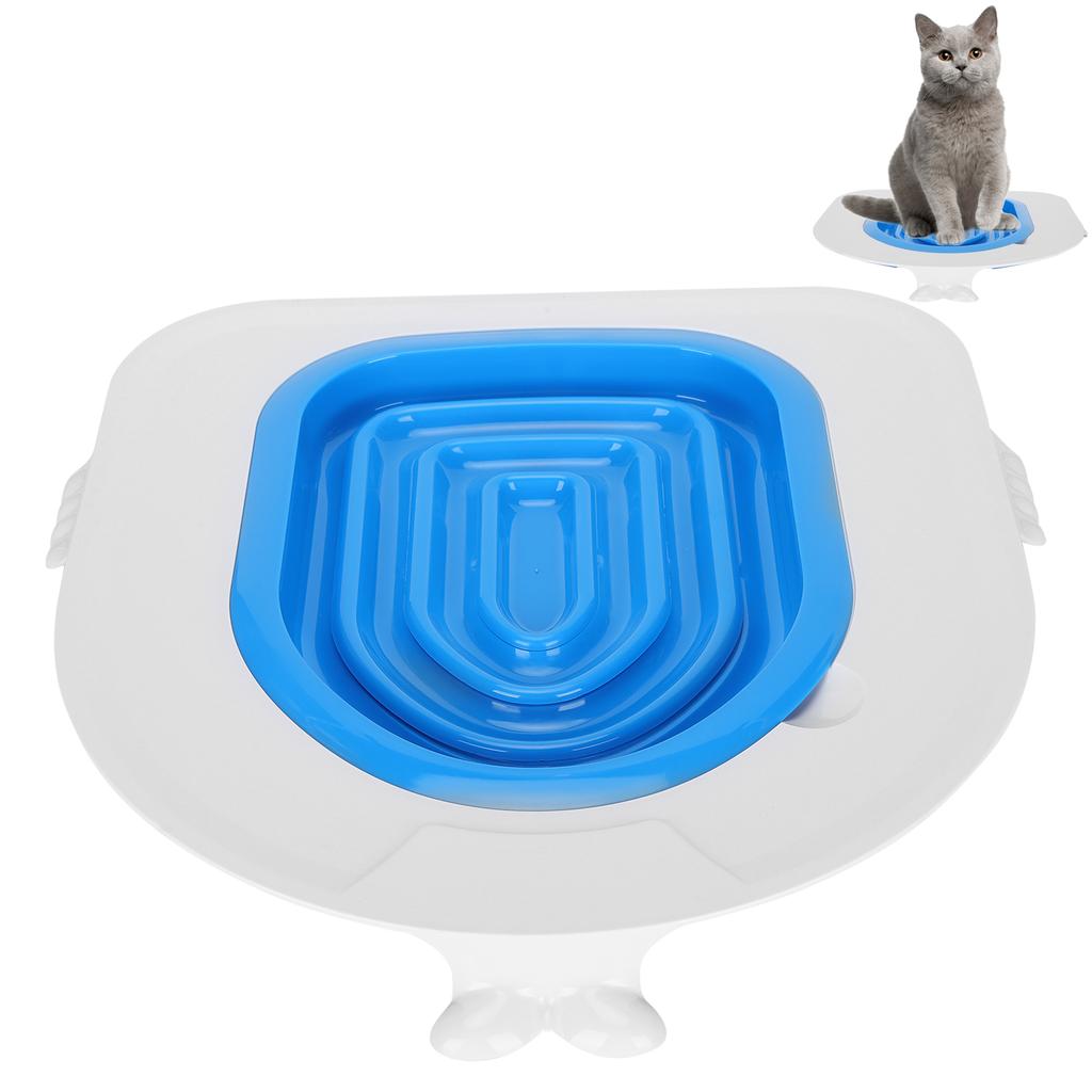 5pcs Cat Toilet Trainning Tool Pet Cat Toilet Seat Trainer Urinal Seat Pad Mat Pet Supplies