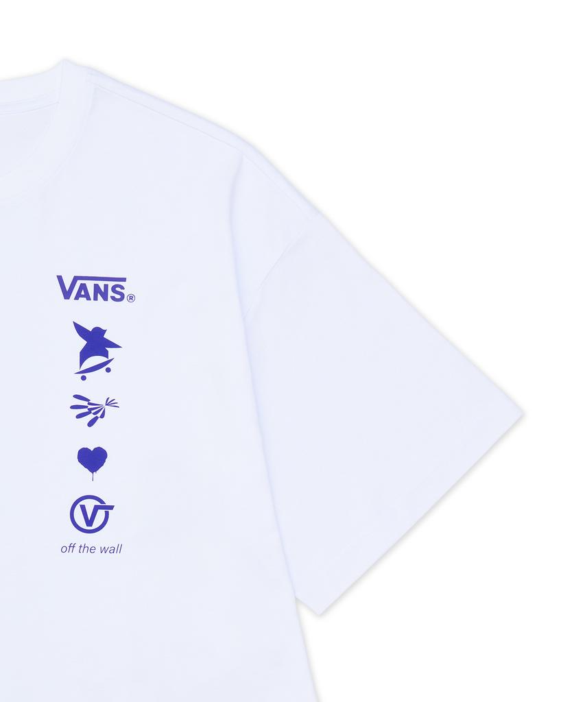 VANS Bird Short Sleeve T-Shirt - Blanc Des Blancs / Vn000Tkyjvy1