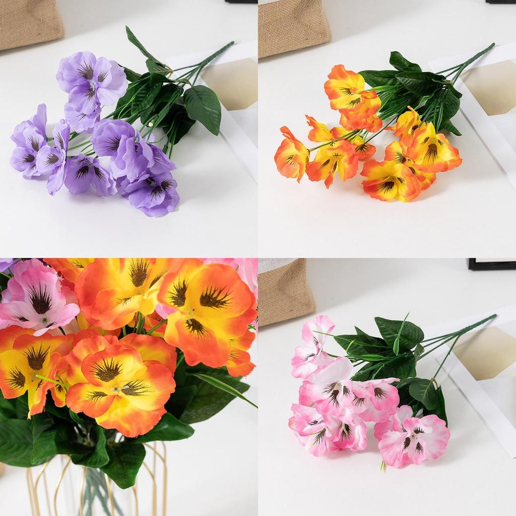 Simulation Fringed Iris Flower Home Living Room Decoration Fake Ornaments Flower