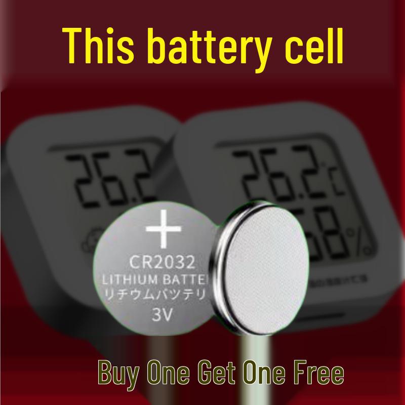 

High-Precision Indoor Thermometer & Hygrometer - Baby Room Wall-Mount Display Dedicated Battery