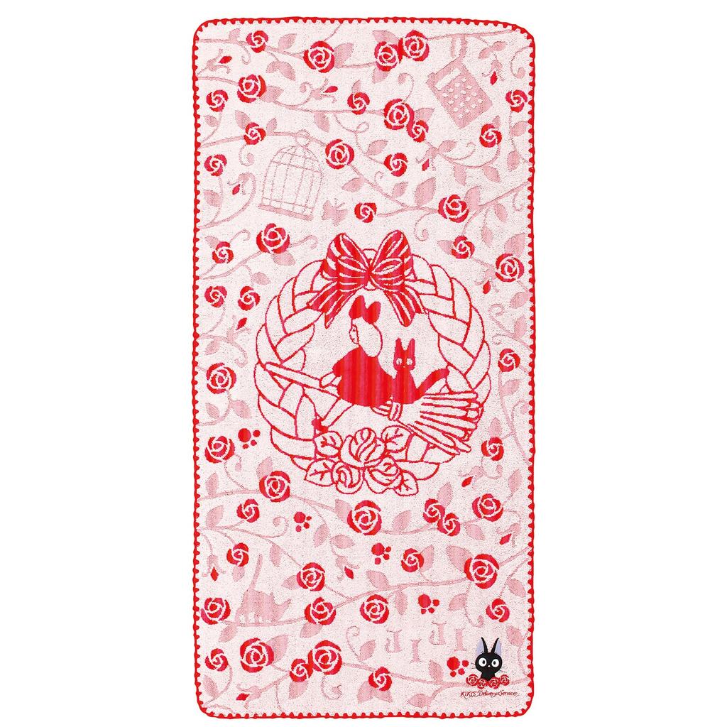 Marushin Bath Studio Ghibli Delivery Panreese and 1005061700 Towel, Kiki's Service, Jiji, Jiji,
