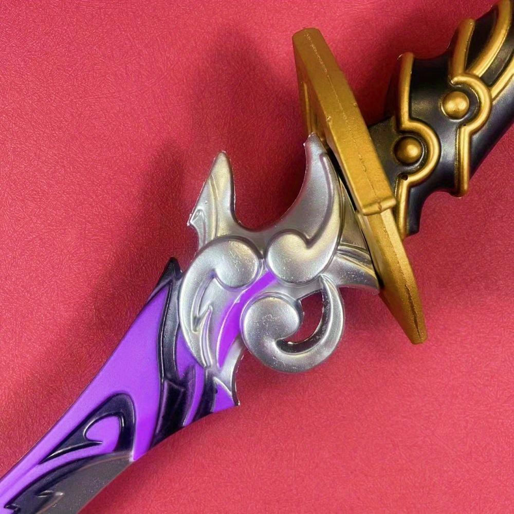 100cm Genshin Impact Katana PU Plastic Sword Anime Cosplay Prop Ninja Knife Real Size Japanese Katana Original Samurai Sabre Toy