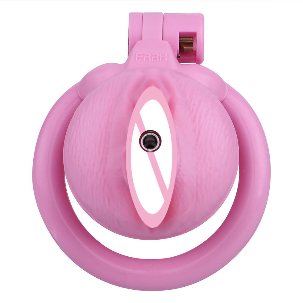 ORALSX Male Chastity Cage With 4 Size Rings For Man Sissy Chastity Device Positive/Negative Cock Cage Sex Toys Adult Games