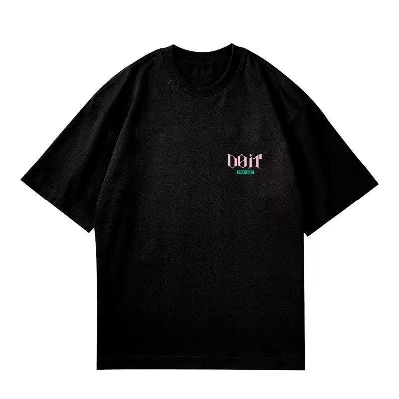 

Футболка з принтом Stray kids DO IT, стиль Kpop, Модна футболка DO IT XXL чорний