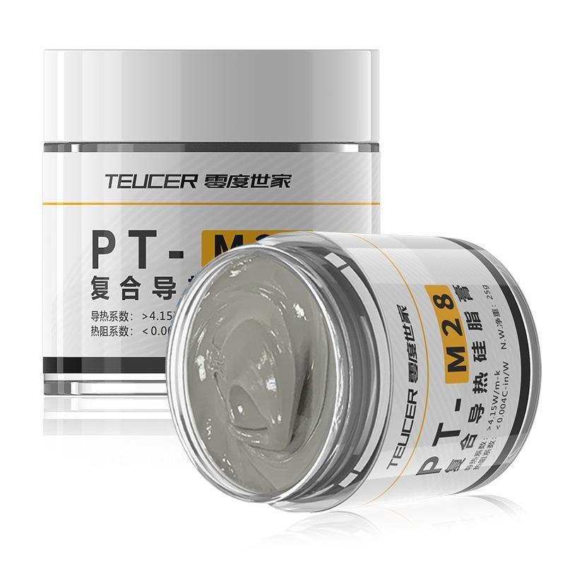 PT-M28 Thermal Grease Composite Thermal Conductive Silicone Grease Heat Sink Computer CPU Thermal Plaster