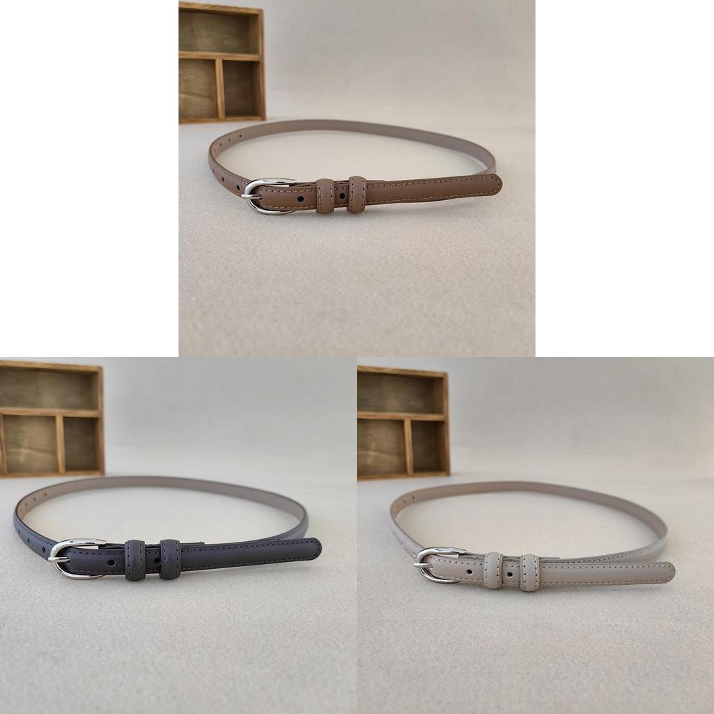 Genuine Leather Womens Belt With Alloy Buckle For Casual Jeans And Pants