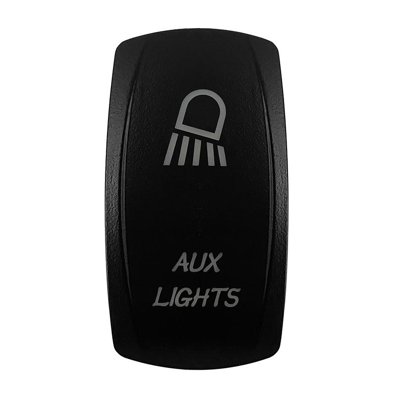 1 Pc Dual WHITE Led Rocker Toggle Switch 5/7P SPST DPDT ON-OFF ON-OFF-ON Switch for Car Boat RV Marine Vehicle Car Tuning Part Switches4