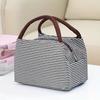 Insulated Leak Proof Lunch Bag with Strawberry White Design  Durable Oxford Fabric Non Food Contact, Lunch Bag Insulated