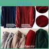Luxuriously Soft Men's Slim Knitted Cashmere Jumper Pullover For Cozy Comfort