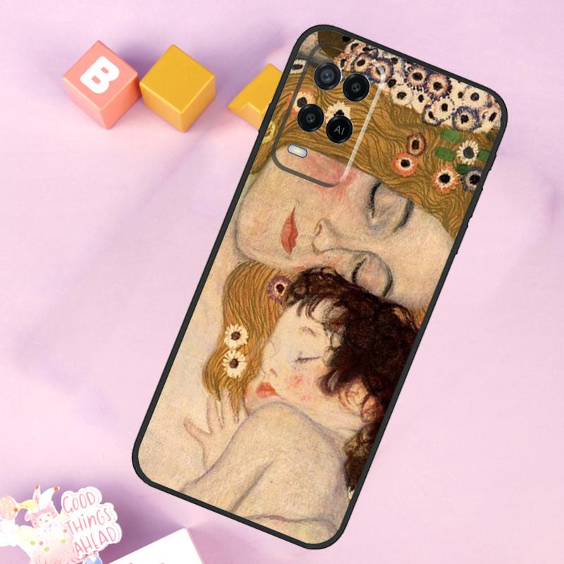 

Gustav Klimt Art For OPPO A78 A98 A58 A5 A9 A53 A17 A57 A77 A16 A76 A96 A54S A74 A94 A15 A52 A72 A93 Case OPPO A54 5G