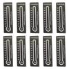 10Pcs Thermometer Sticker for Coffee Milk Jug Temperature Tag for Home Cup