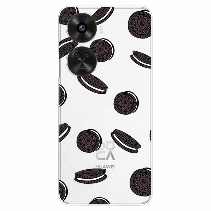 For Huawei Nova 12 SE Case Soft Girl Shockproof Phone Cover for Huawei Nova 12SE Case BNE-LX1 TPU Clear Transparent Silicone