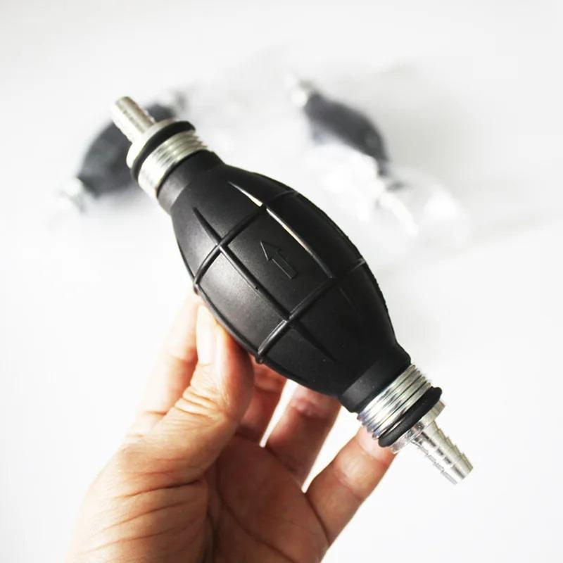 8mm/10mm Universal Fuel Pump Rubber Manual Liquid Oil Transfer Pump Hand Manual Oil Pump Primer Bulb for Car Motorcycle Boat