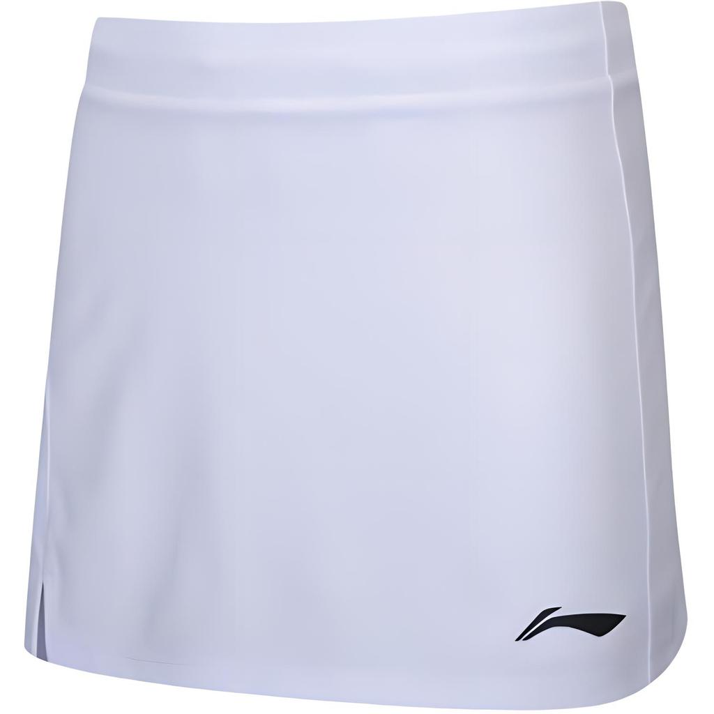 Li-Ning Letter Print Elastic Quick-Dry Sports Running Casual Shorts Women Shorts White ASKU218-2