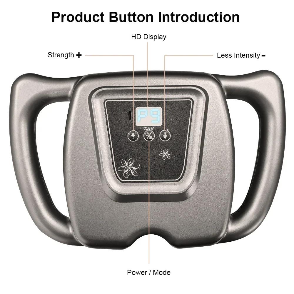 High‑Power High‑Frequency 16‑Head Fascia Gun, Professional Deep Tissue Percussion Massager Ideal for Full‑Body Muscle Relaxation