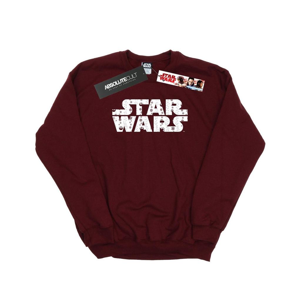 STAR WARS Womens/Ladies Christmas Logo Sweatshirt