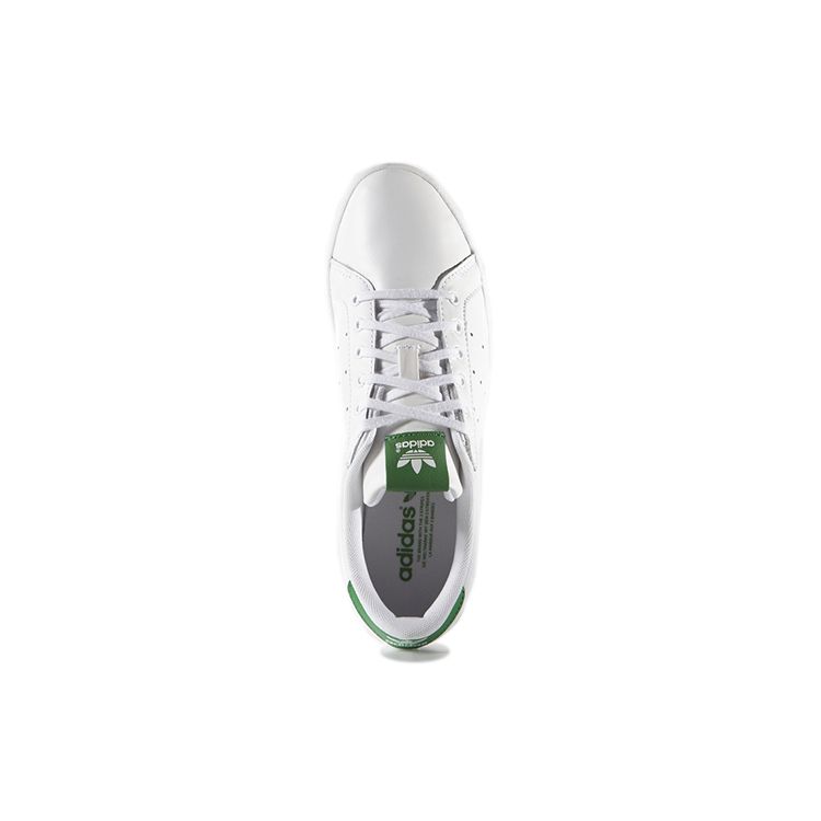 Adidas Originals Stan Smith Retro Casual Comfortable Slip-Resistant Lightweight Low-Top Sneakers Women Sneakers White Green M19536
