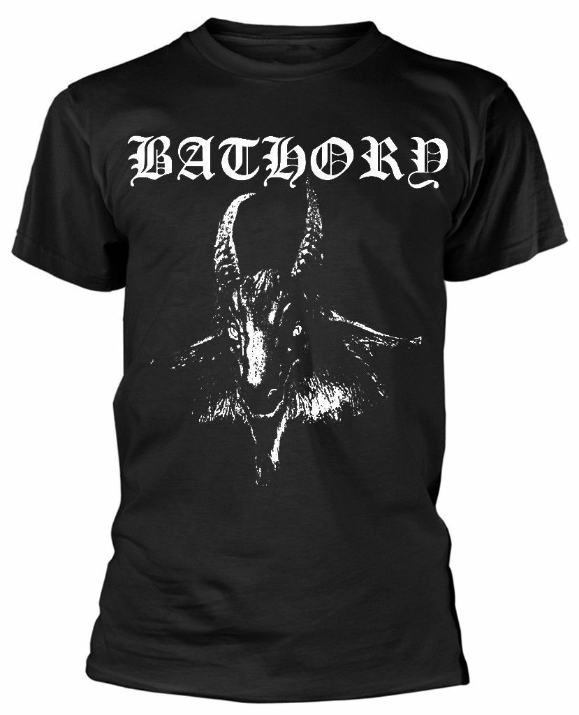 26 Official Bathory T Shirt Black Goat Mens Metal Punk Rock New Unisex T-Shirt XXXXL