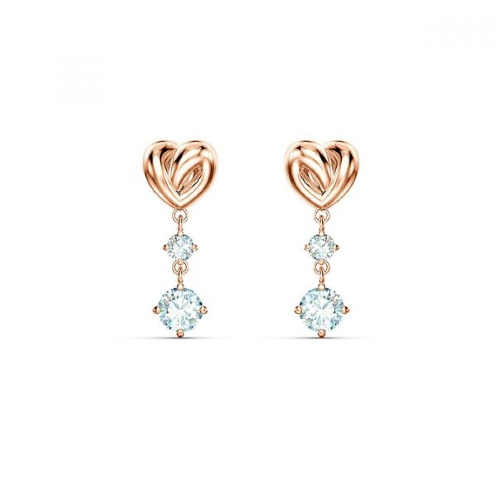 Swarovski [30  Off][authentic Shopping Bag Included] Lifelong Heart Rose Gold   