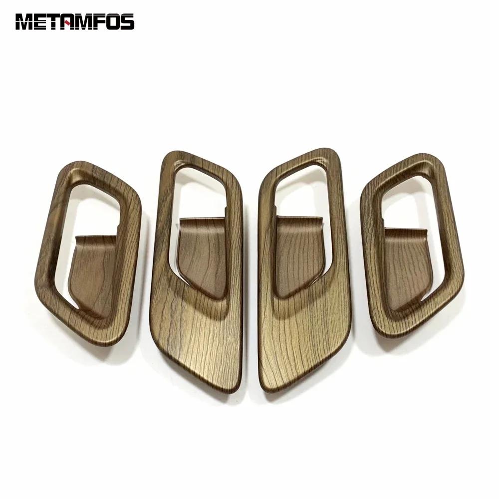 Accessories For Nissan X-trail Xtrail Rogue T33    2024 Interior Carbon Fiber Door Handle Bowl Cover Trim Sticker