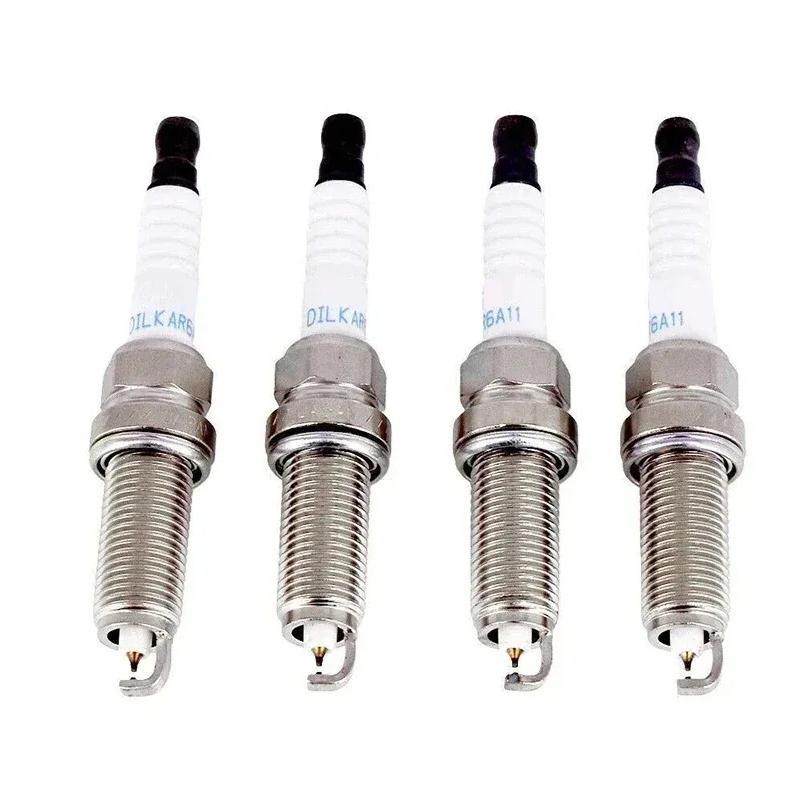 

4 шт. Двойная иридиевая свеча зажигания 22401-ED71B FXE20HE11 для Nissan Tiida X-Trail Sentra Note Cube Juke Versa Micra Свеча зажигания 4PCS