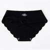 Set Seamless Silk Briefs Sexy Panties For Women Mid Waist Comfortable Girl Silk Panty Female Underpants Woman Lingerie M-Xl