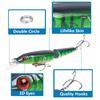 Fishing Lure Kit Lure Tackle Set Fishing Gear Kit For Outdoor Saltwater River Lake Pond Vacation Family Night Morning