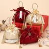 Satin Candy Box Gift Bag Satin Cloth Drawstring Tassel Bag Wedding Party Candy Pouches Wedding Party Fashion Drawstring Pocket