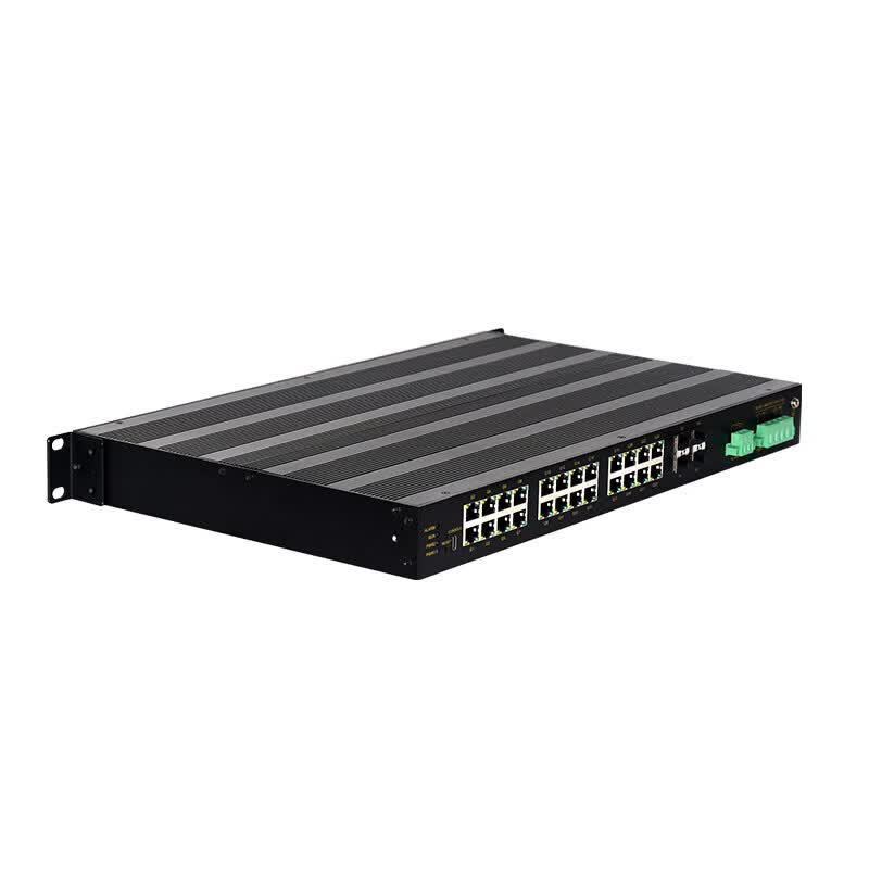 Maiwei 28-Port 10-Gigabit Layer 3 Managed Rackmount Switch