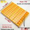 SMT Patch Electronic Organizer: Resistor & Capacitor Grid Plastic Box