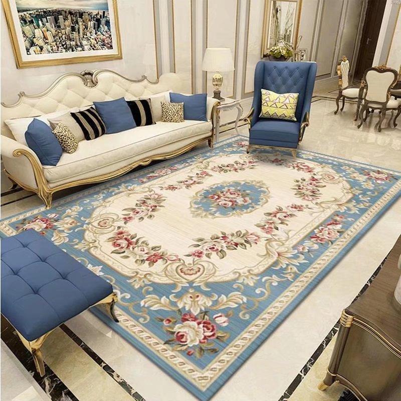Classical European Style Palace Living Room Carpet Family Living Room Bedroom Retro European Style Carpet