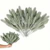 Artificial Cedar Pine Branch Holiday Ornament - Green DIY Wreath Decoration