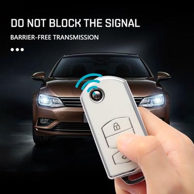 2 Buttons TPU Key Holder For Mazda 2 3 5 6 CX7 CX9 RX8 MX5 MPV Demio Car Key Cover Case Remote Shell Fob Bag Protector