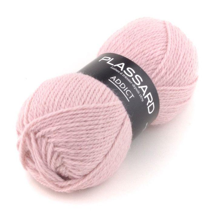 Laine Plassard Addict 30 Pale Pink