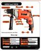 220V Multi-Function Electric Drill Set with Forward/Reverse Speed Control