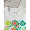 Kids Crewneck Sweatshirt, Colorful Floral Seahorse Creative Print,Daily Casual Top for Spring & Autumn