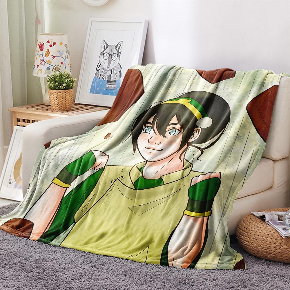 Avatar: The Last Airbender  Print Flannel Blanket, High Quality Comfortable for All Seasons, Home Decor, Warmth and Comfort