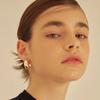 Bold Round Ring Earrings