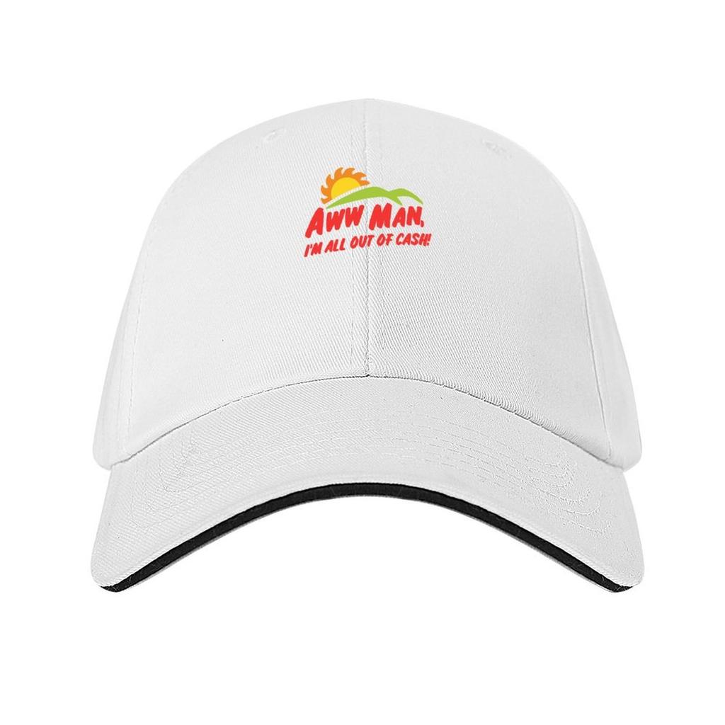 Aww Unisex Im All Out of Cash Baseball Cap Fishing Hat Hip Hop Luxury Cap Unique Hats FeUnisex Unisexs