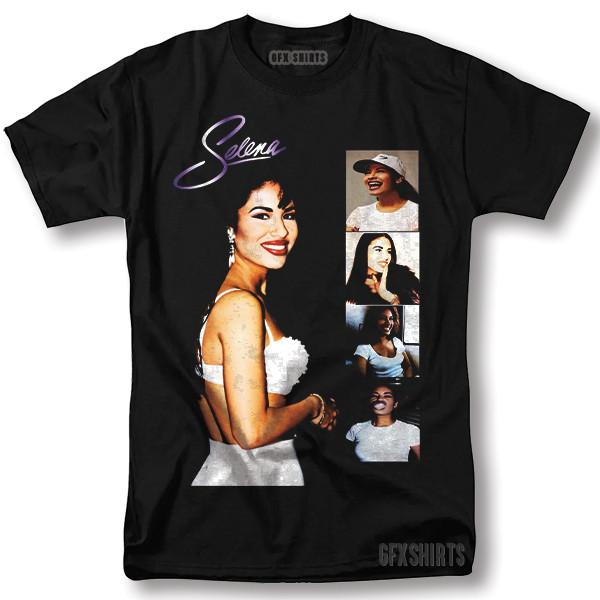 Selena Quintanilla Shirt Klassisches Vintage Grafikdesign T-Shirt