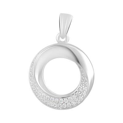 Silver Pendant with Cubic Zirkonia (2129813)