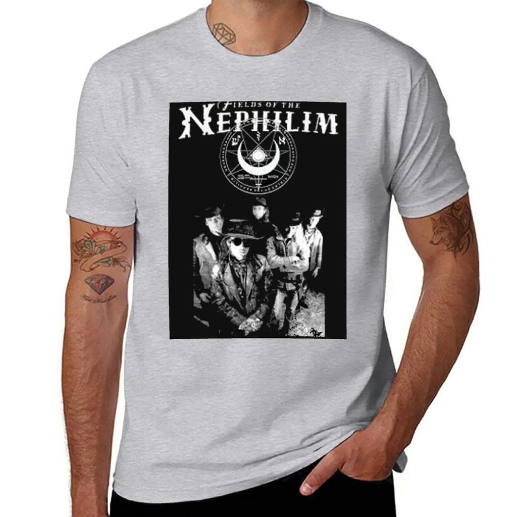 Field of the Nephilim Rr11 TShirt Graphics Summer Top Mens White T Shirts