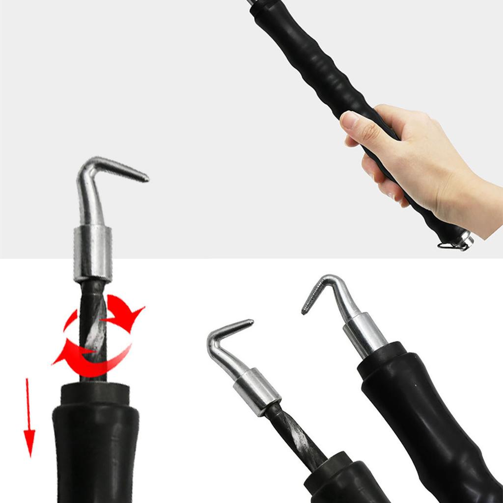 Semi Automatic Rebar Tier Straight Rebar Tying Hook Twister for Construction Site