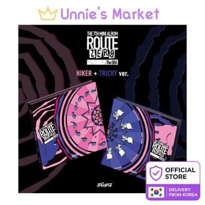 [Pre-order] Xikers 7TH MINI ALBUM [ROUTE ZERO  The ORA] (TRICKY Ver. / HIKER Ver.) + Free Gift