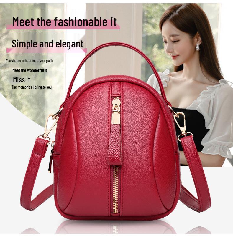 Modna damska torba crossbody 2025 z wieloma przegrodami - Koreański styl, codzienna torba na ramię na telefon dla mam i pań