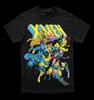 2026 New Retro XUnisex Superhero Comic Fun Gift Fitness Pattern Pure Cotton Unisexs and Womens Universal Printed Tshirt