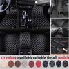 Customized Car Floor Mats For Ford Ranger 2011-2023 Years Auto Waterproof Carpets Foot Coche Accessorie Floor Liners