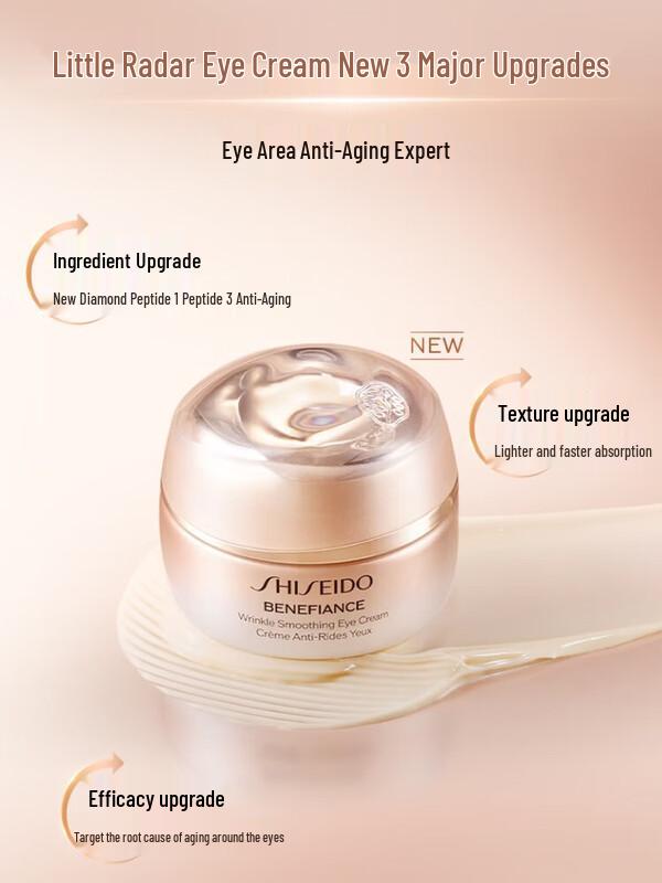 Shiseido Benefiance Wrinkle Smoothing Eye Cream 15ml