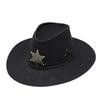 Fashion Western Cowboy Hat, Universal for Men and Women, American Western Cowboy Hat Spring Summer Autumn Hat Tide
